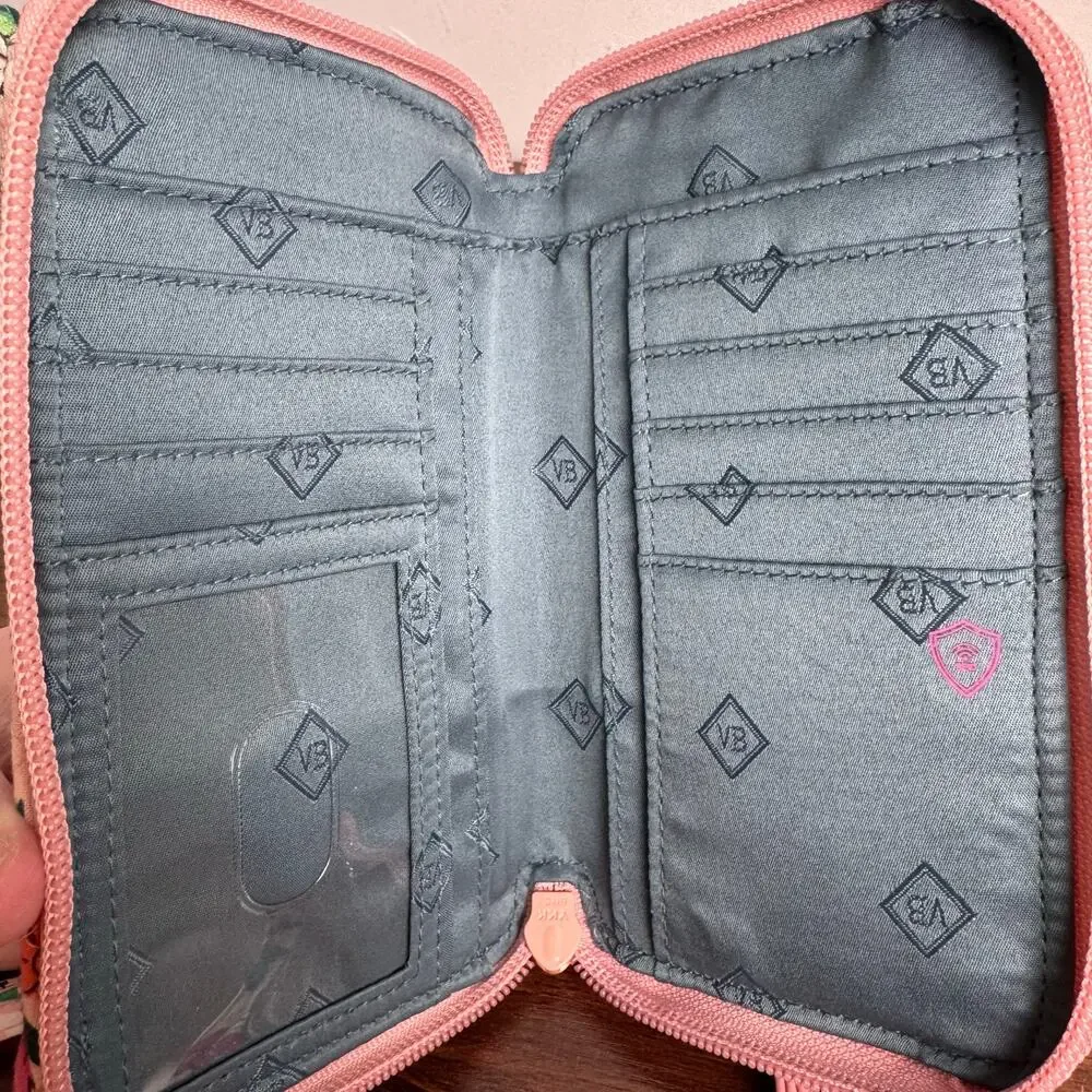 Vera‎ Bradley All-in-One Floral Crossbody/Wristlet Prairie Paisley